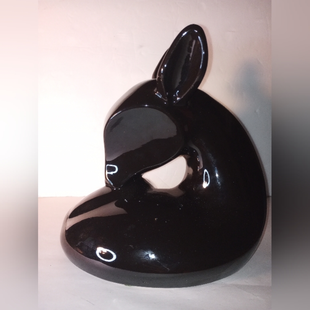 JARU CALIFORNIA POTTERY 1980 DEER/FAWN